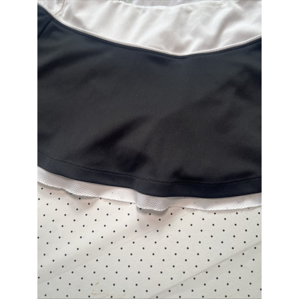 Callaway Opti-Dri Black White Golf Skort Athletic Tennis Skirt Women's Medium - Picture 4 of 12